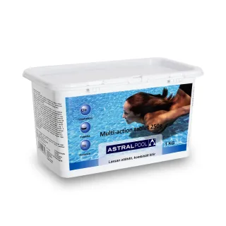 Astralpool Multi-Action lassan oldódó kombinált klór tabletta 1kg